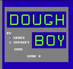 Dough Boy (Japan) Title Screen